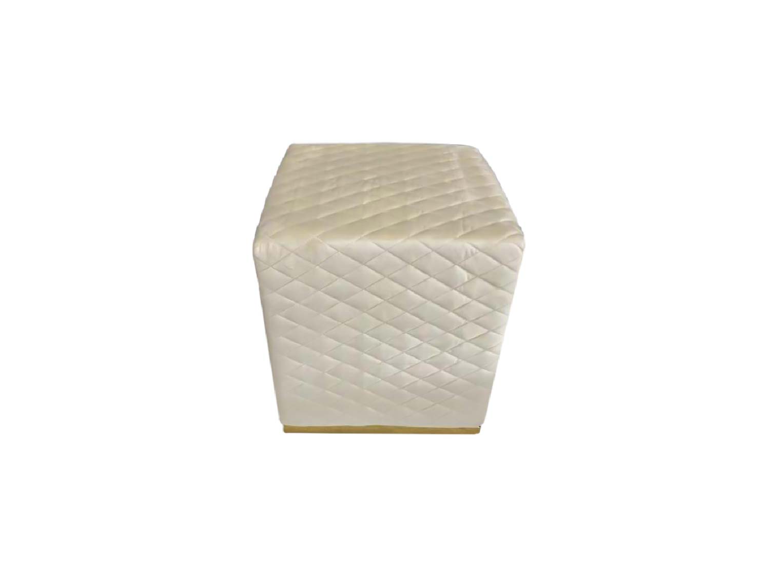 Diamond Tufted Ottoman 904