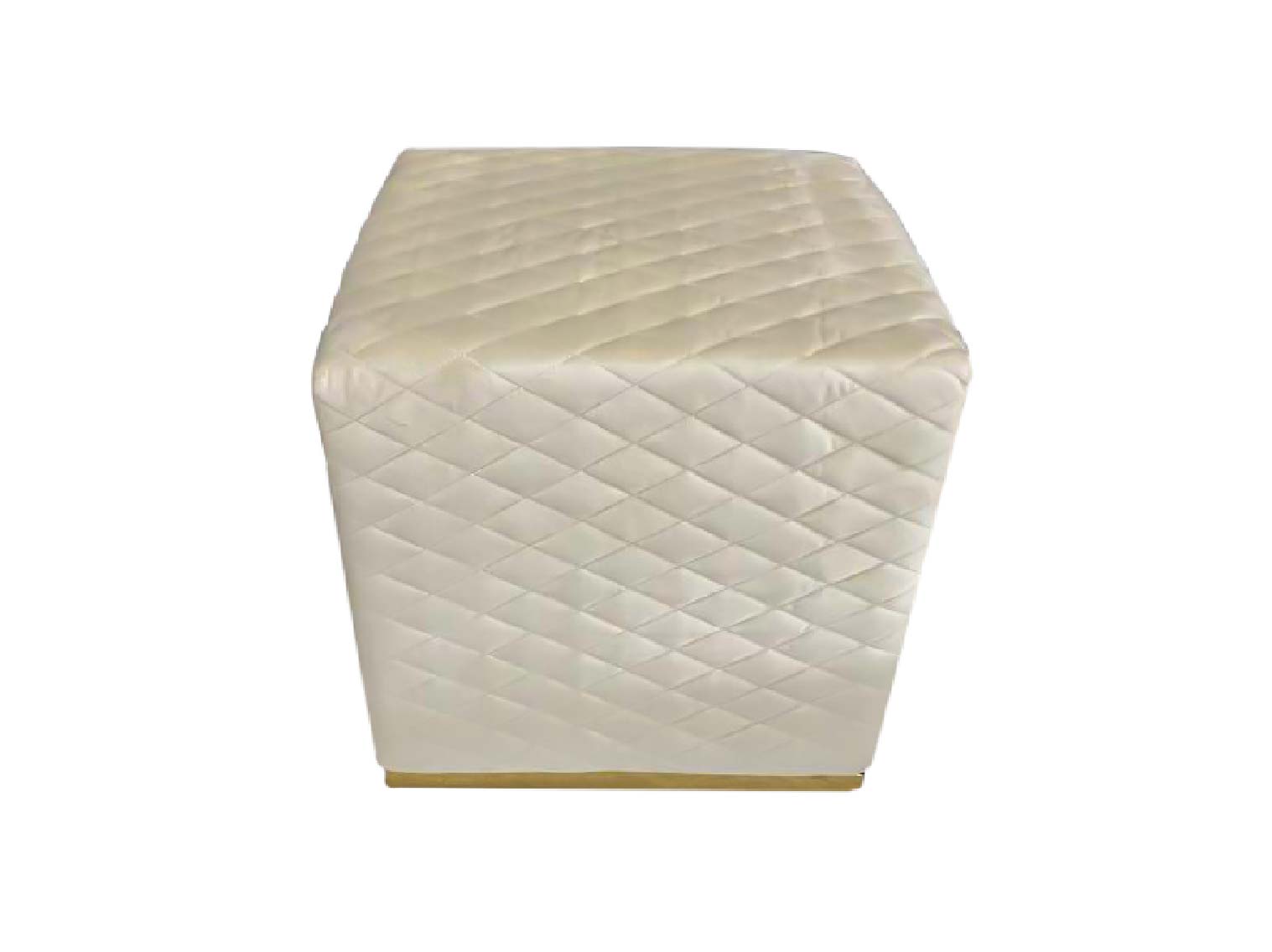 Diamond Tufted Ottoman 904