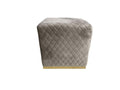 Diamond Tufted Ottoman 904